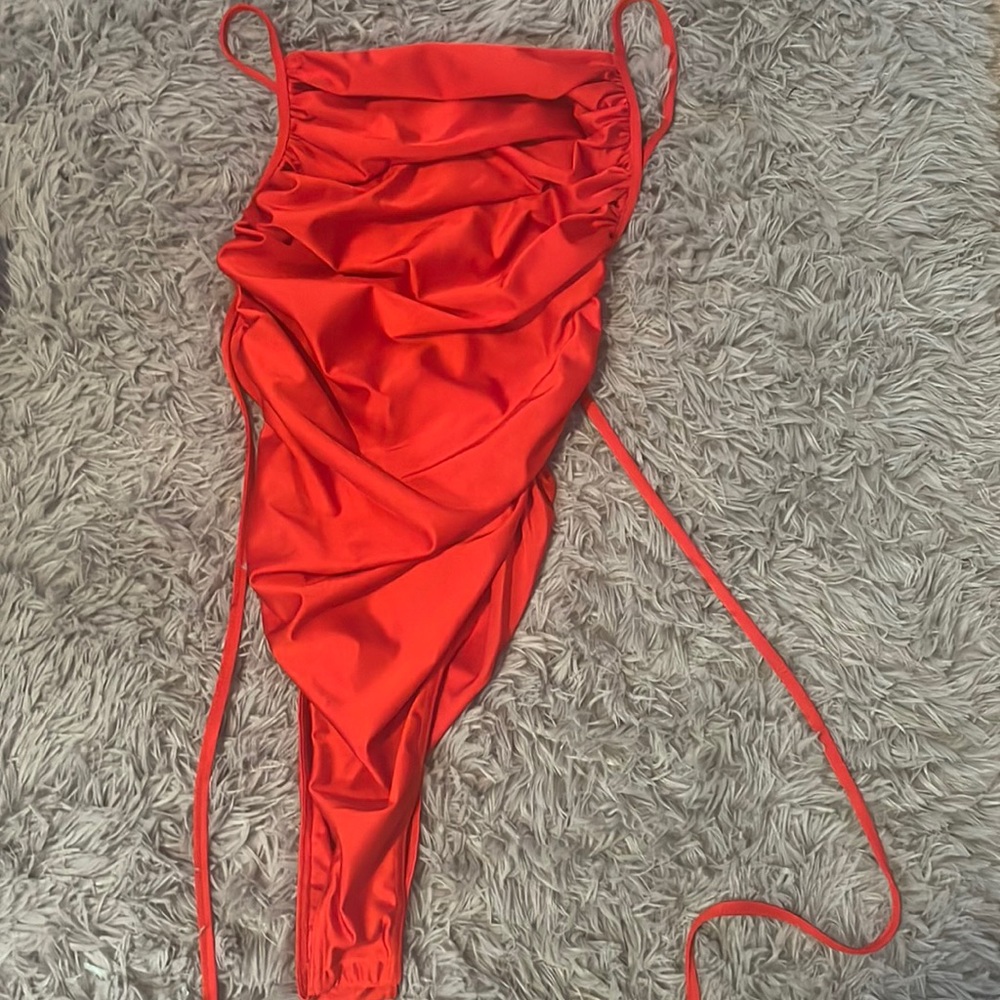 Shein satin bodysuit, XS